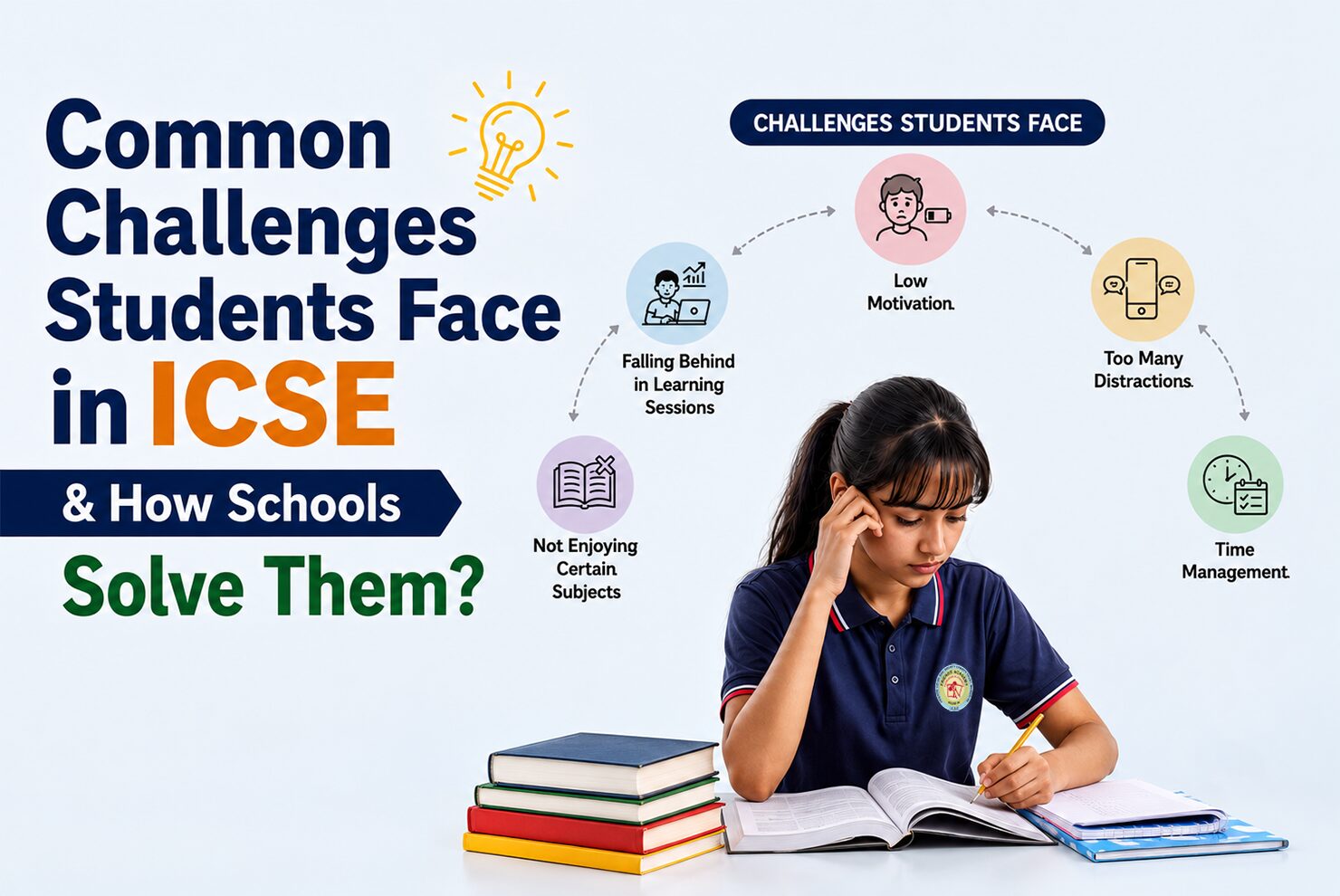 Common Challenges Students Face in ICSE & How Schools Solve Them?