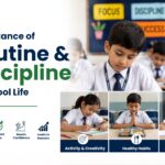School students following a daily routine to improve focus, time management, and discipline