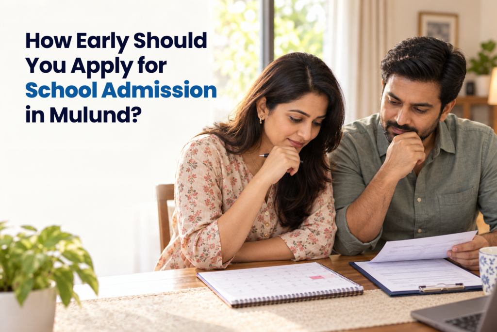 Parents researching school admission in Mulund for 2027–28